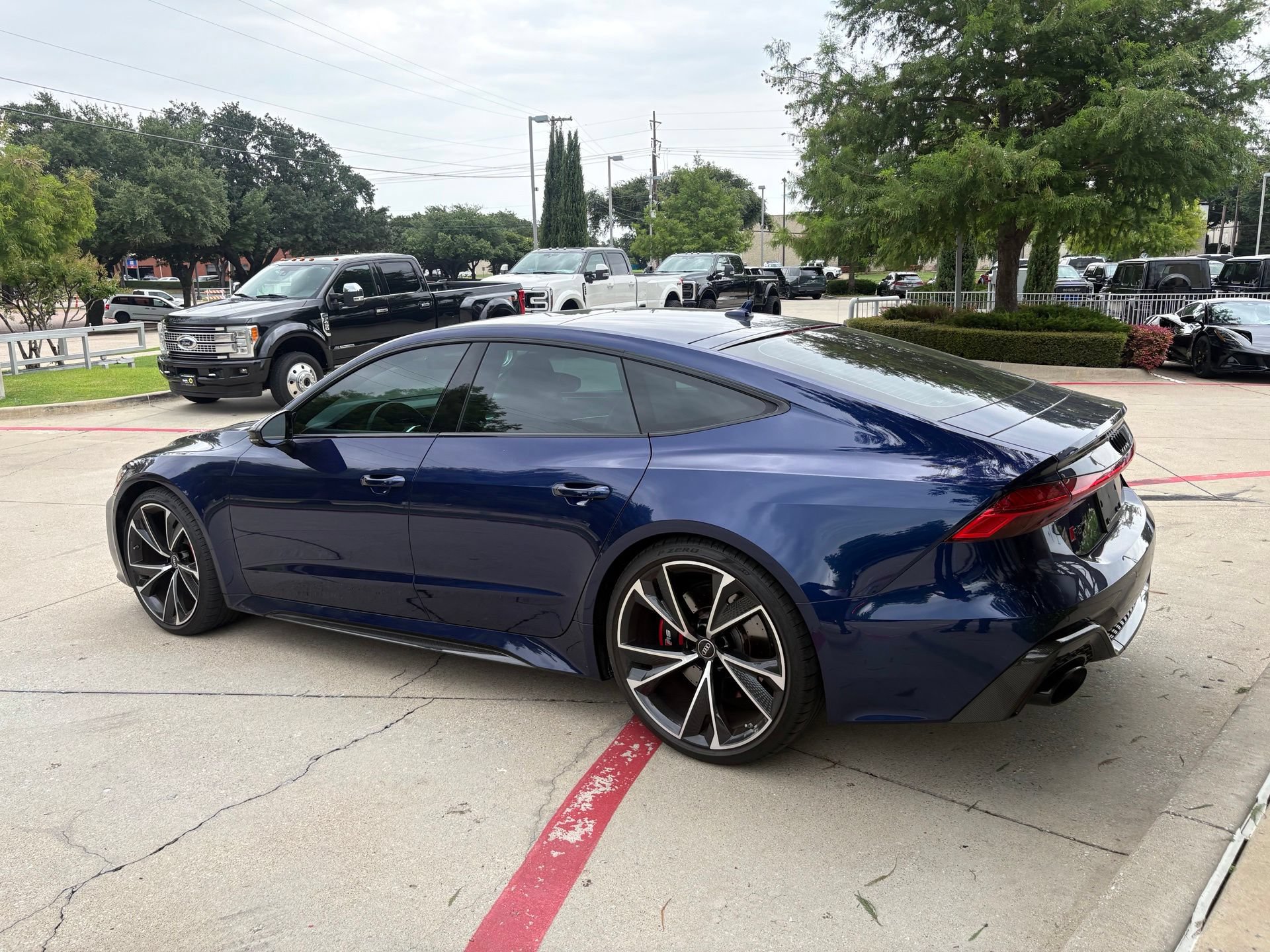 Used 2021 Audi RS 7 Sportback w/ Carbon Optic Package AWD/4WD image 8