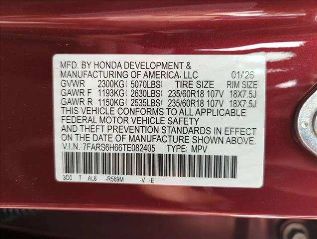 Certified 2026 Honda CR-V TrailSport image 25