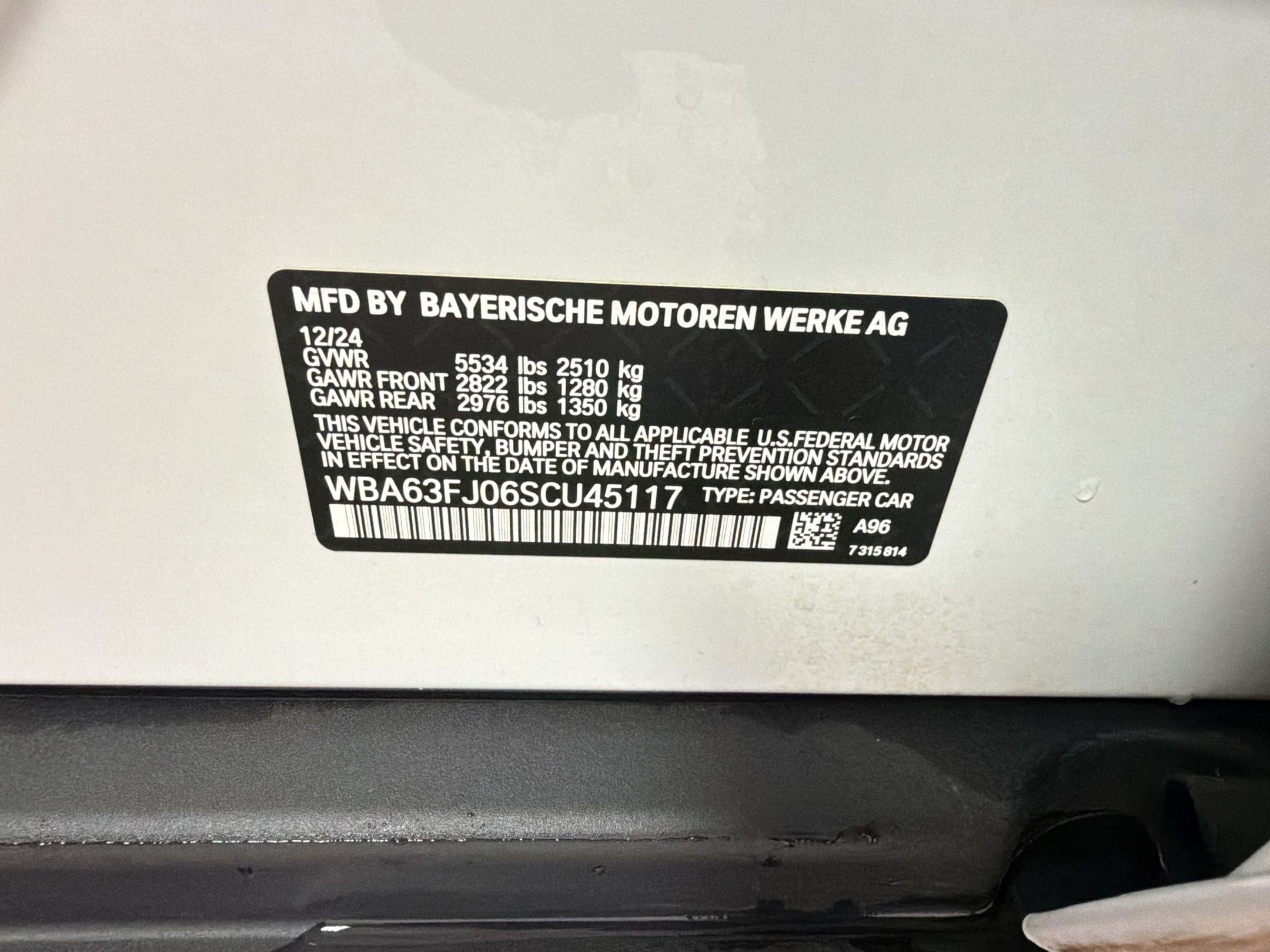 Certified 2025 BMW 540i xDrive AWD/4WD image 19