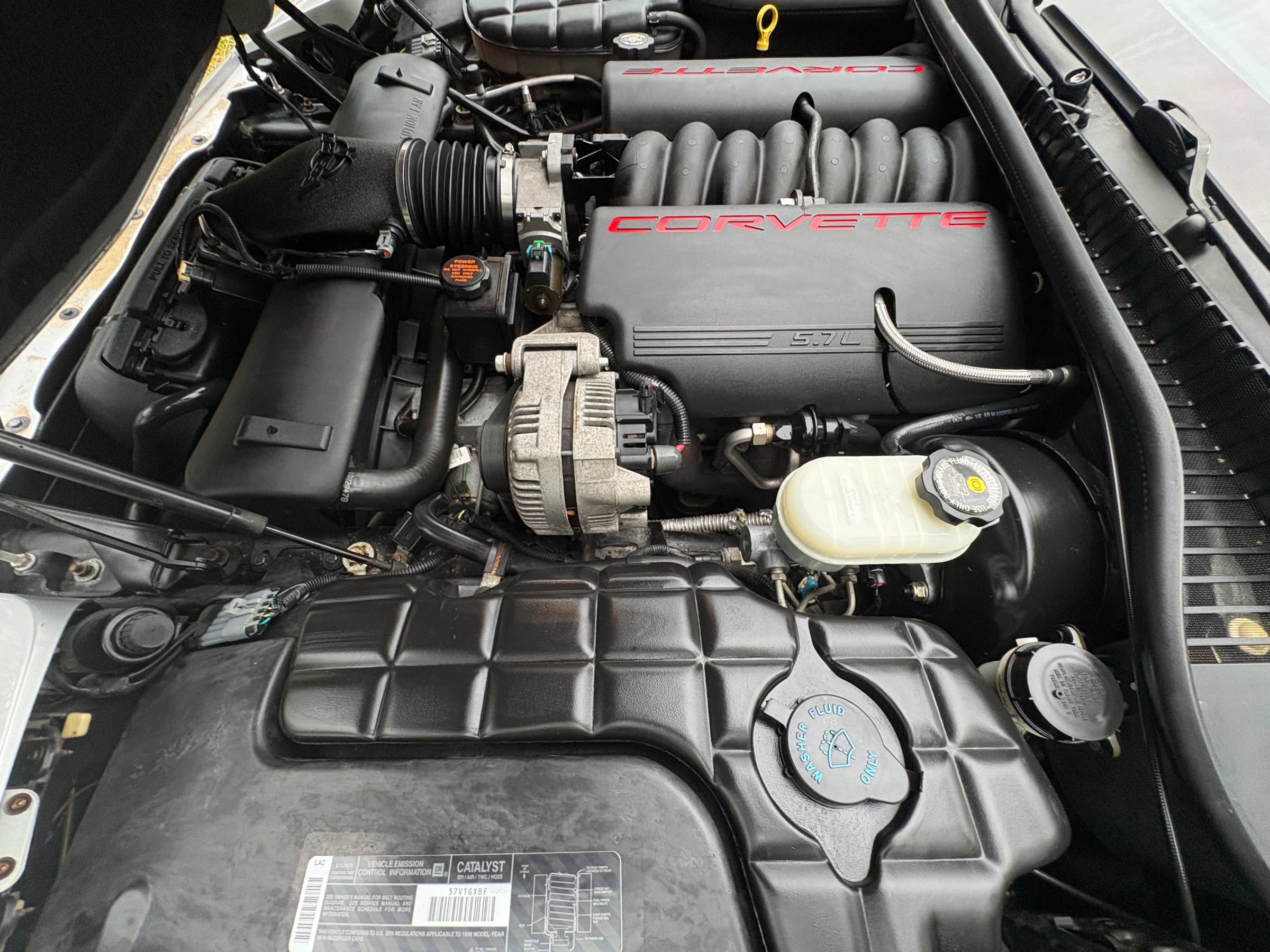 Used 1999 Chevrolet Corvette Convertible w/ Performance Handling Pkg RWD image 24