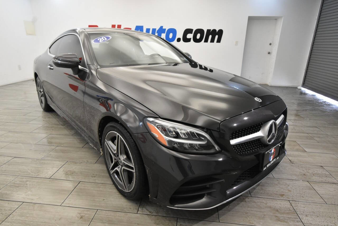 Used 2020 Mercedes-Benz C 300 C 300 4MATIC AWD 2dr Coupe w/ AMG Line image 7
