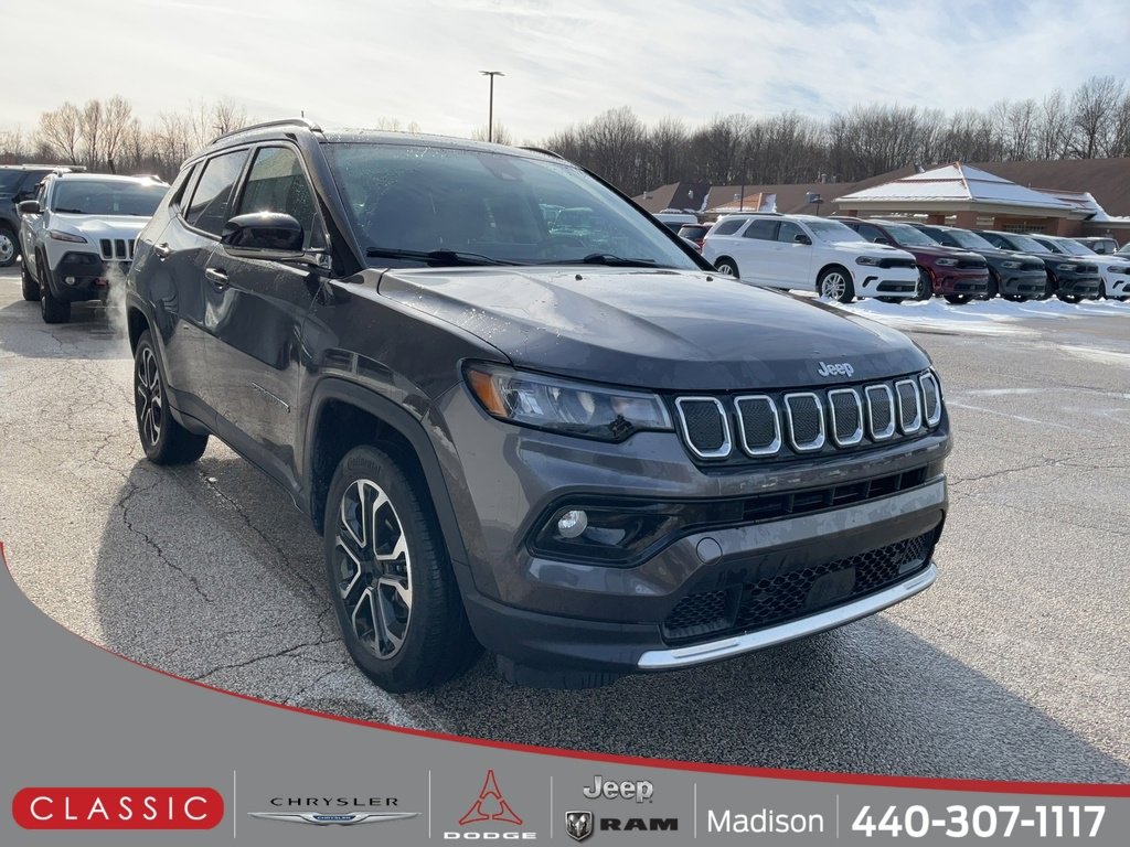 Used 2022 Jeep Compass Limited w/ Sun and Sound Group