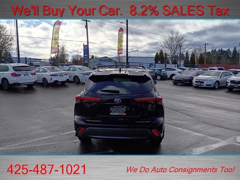 Used 2022 Toyota Highlander Limited AWD/4WD image 8