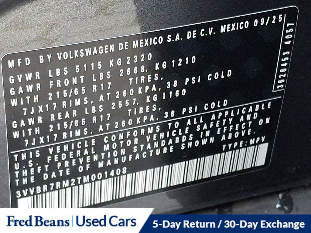 Used 2026 Volkswagen Tiguan S AWD/4WD image 27