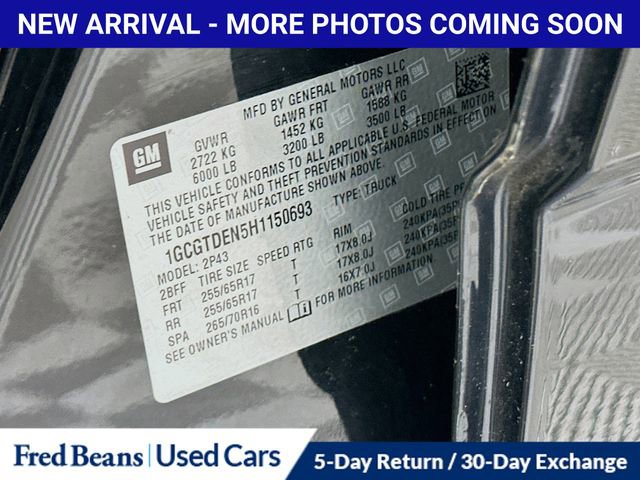 Used 2017 Chevrolet Colorado Z71 image 31