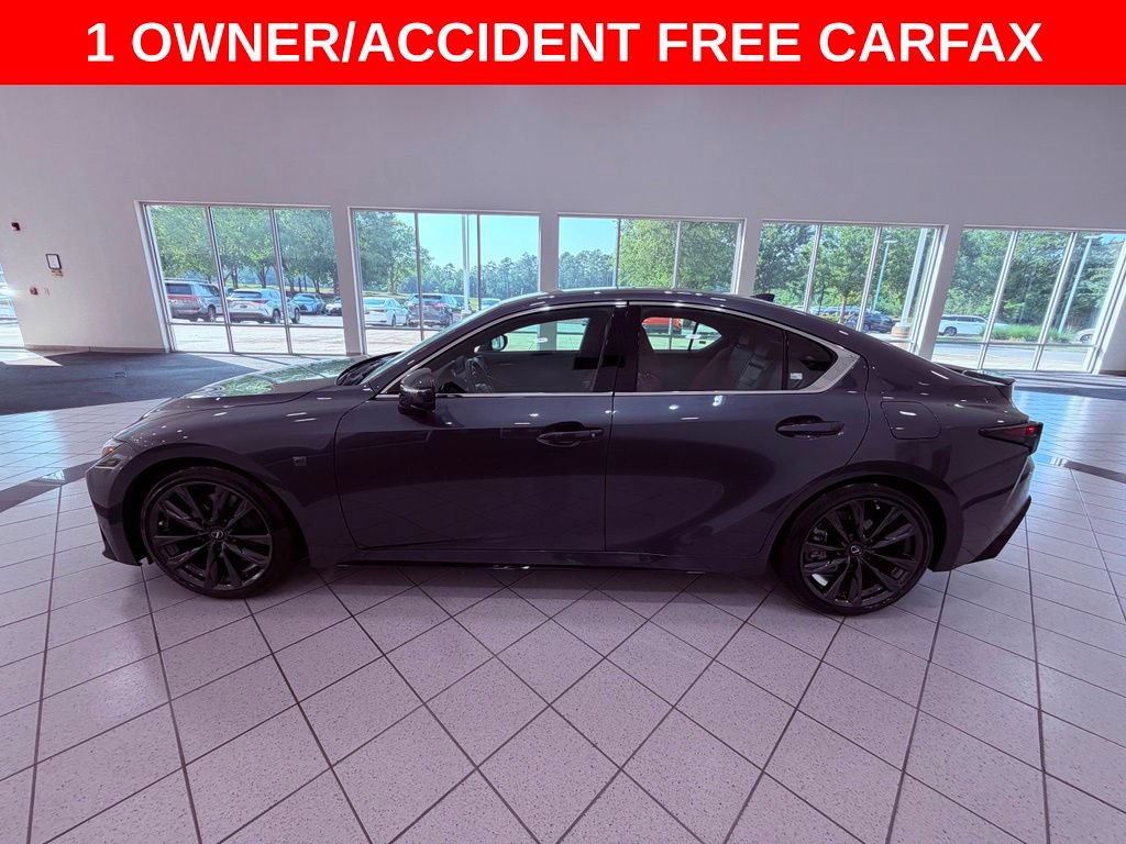 Certified 2025 Lexus IS 350 F Sport w/ Accessory Package RWD image 4