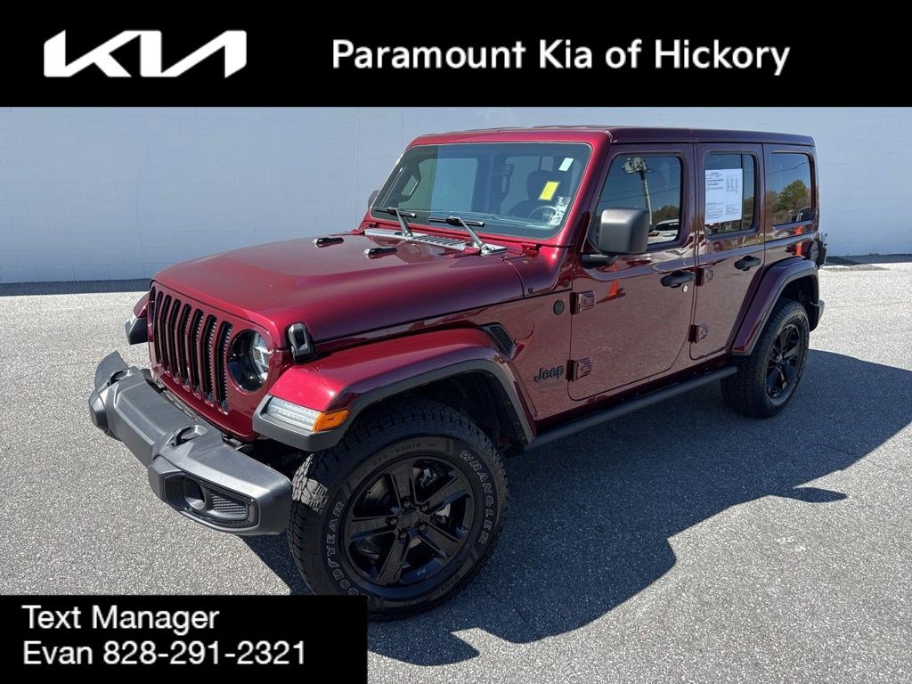 Used 2021 Jeep Wrangler Unlimited Sahara AWD/4WD image 1