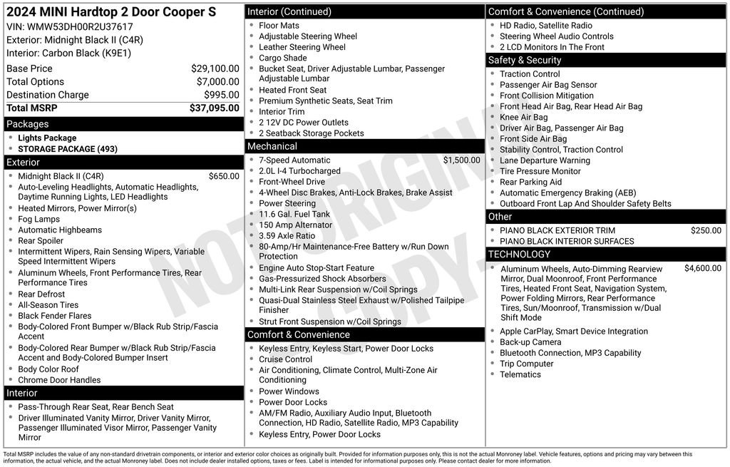 Used 2024 MINI Cooper S FWD image 9