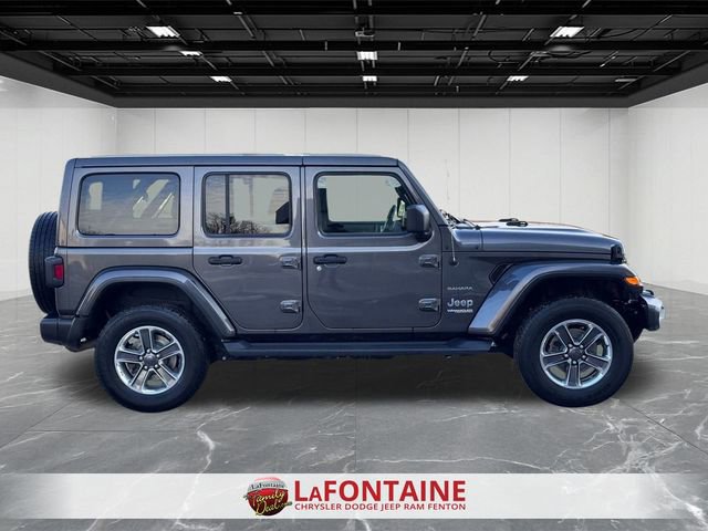 Used 2021 Jeep Wrangler Unlimited Sahara w/ Uconnect 4C Nav & Sound Group image 6