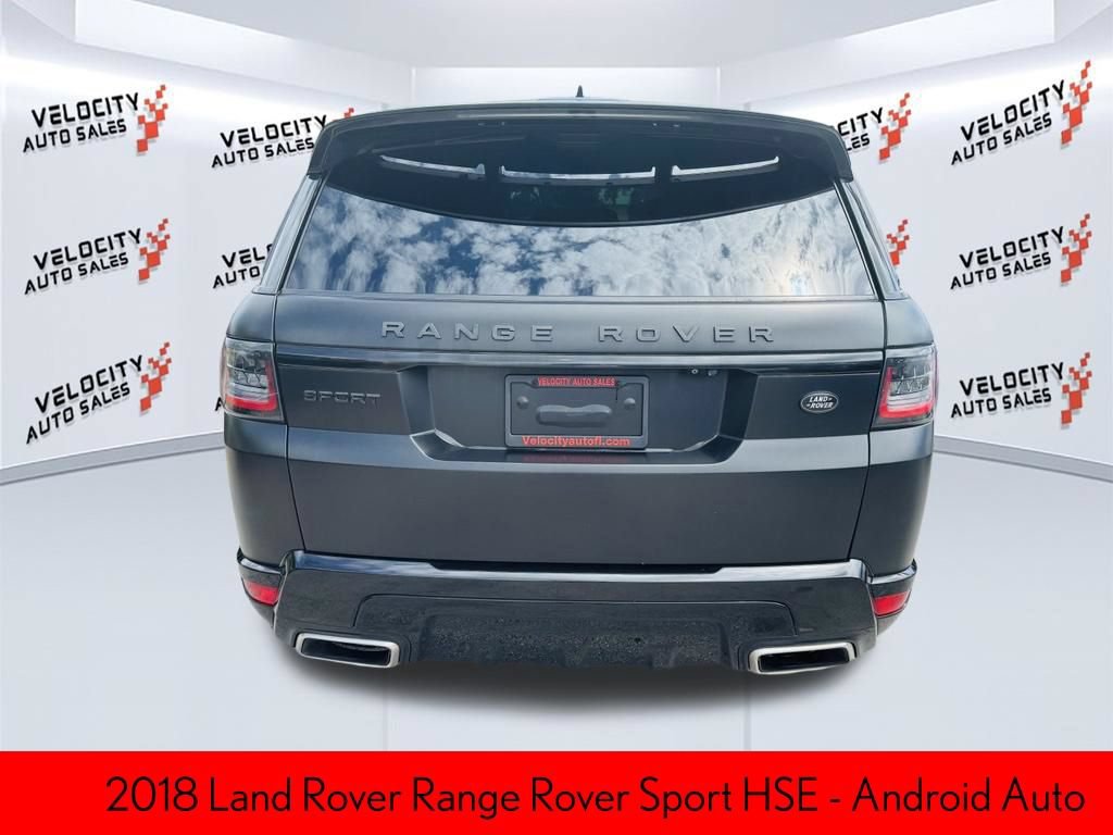 Used 2018 Land Rover Range Rover Sport HSE AWD/4WD image 4