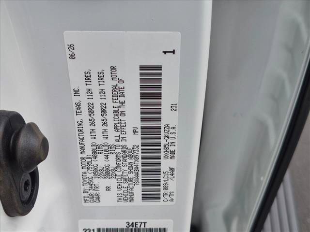 New 2026 Toyota Sequoia Capstone AWD/4WD image 18