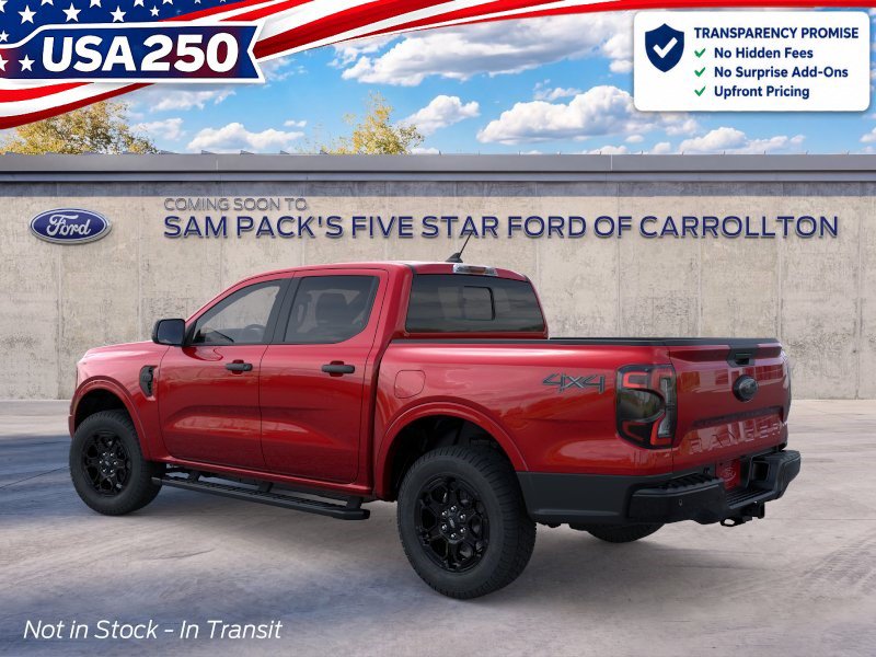 New 2026 Ford Ranger XLT w/ Black Appearance Package AWD/4WD image 4