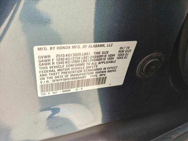 Used 2019 Honda Pilot EX-L image 13