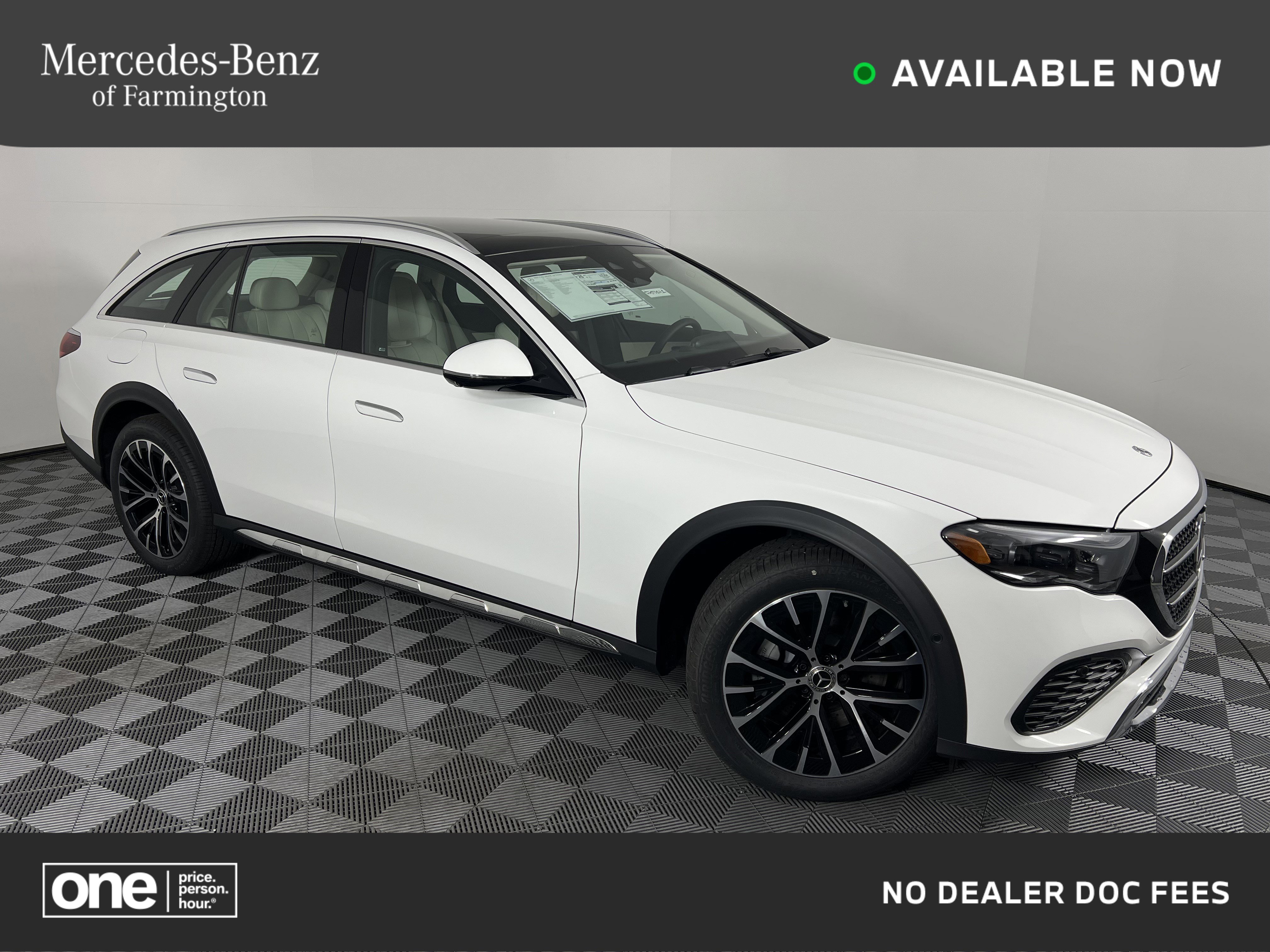 New 2025 Mercedes-Benz E 450 4MATIC All-Terrain Wagon