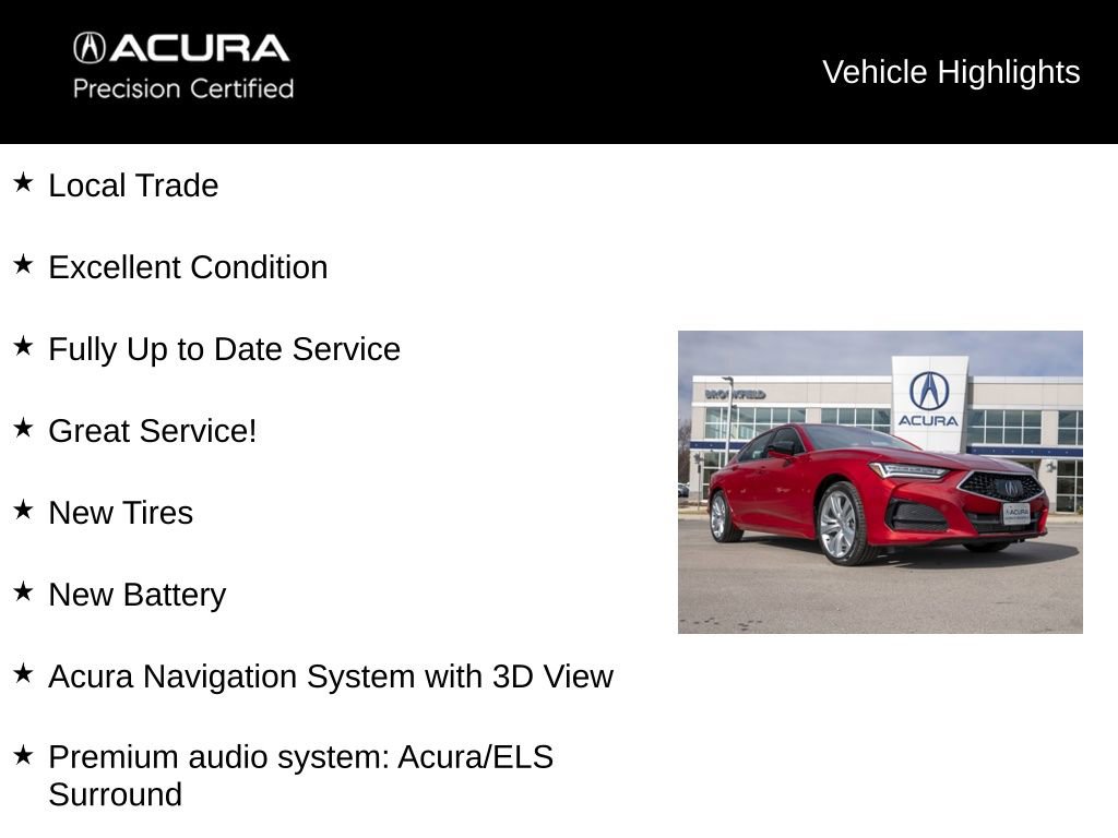 Certified 2021 Acura TLX Technology Package image 5