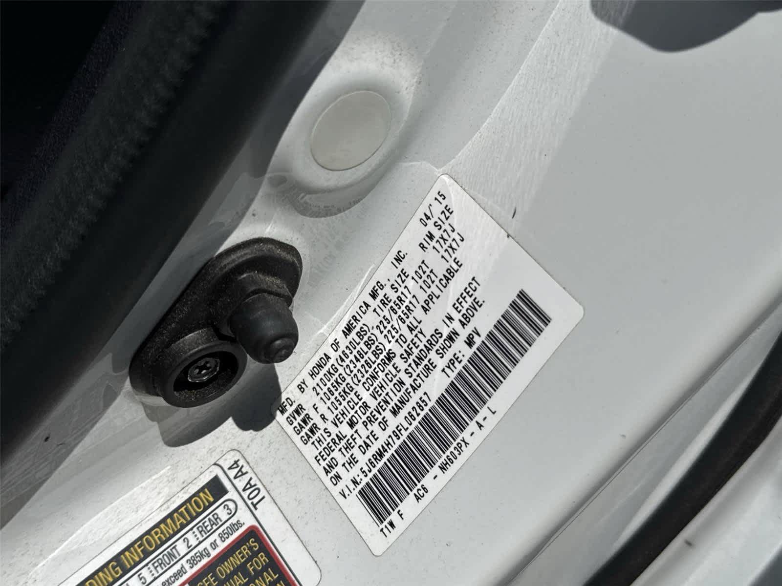 Used 2015 Honda CR-V EX-L image 31