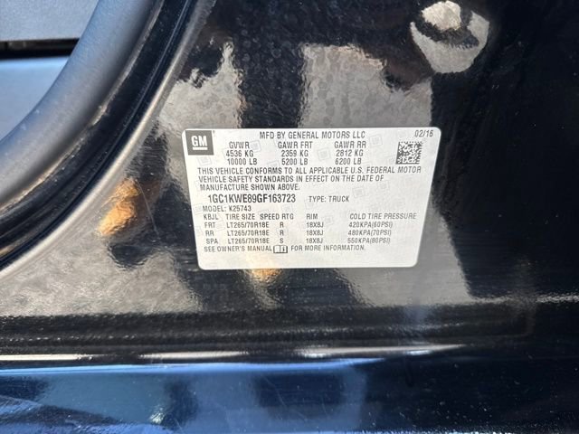 Used 2016 Chevrolet Silverado 2500 LTZ w/ Duramax Plus Package image 16