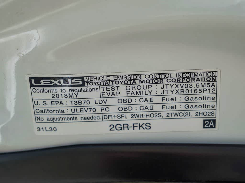 Used 2018 Lexus GS 350 F Sport w/ Preferred Accessory Package RWD image 27