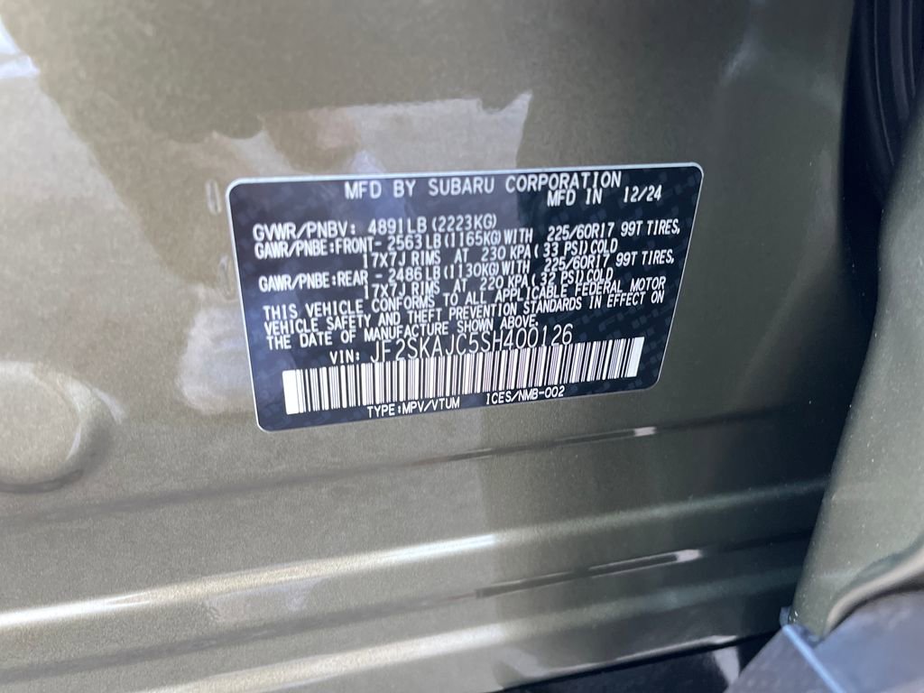 Used 2025 Subaru Forester Wilderness w/ Wilderness Package image 31