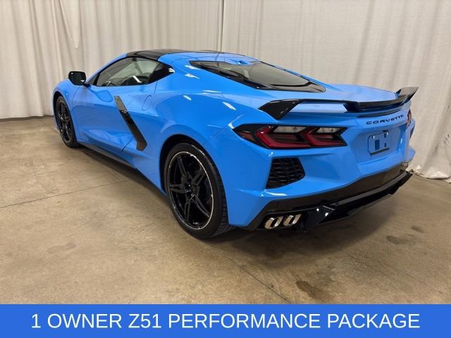 Used 2021 Chevrolet Corvette Stingray Preferred Cpe w/ Z51 Performance Package RWD image 6