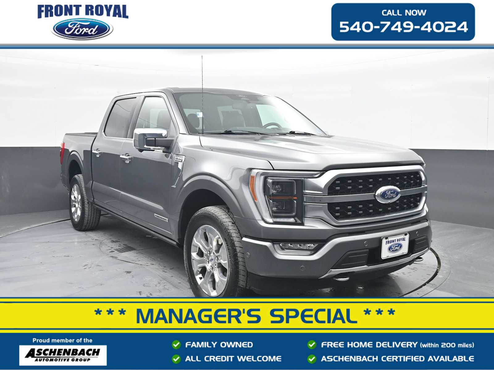 Used 2022 Ford F150 Platinum w/ Equipment Group 701A High