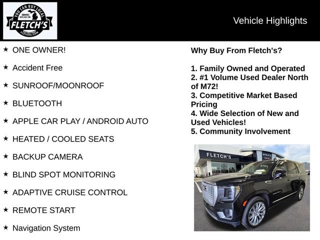 Used 2023 GMC Yukon Denali w/ Advanced Technology Package AWD/4WD video 2