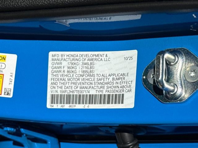 New 2026 Honda Civic Sport image 28