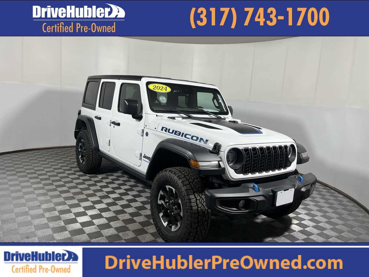 Used 2024 Jeep Wrangler Unlimited Rubicon 4xe AWD/4WD image 1