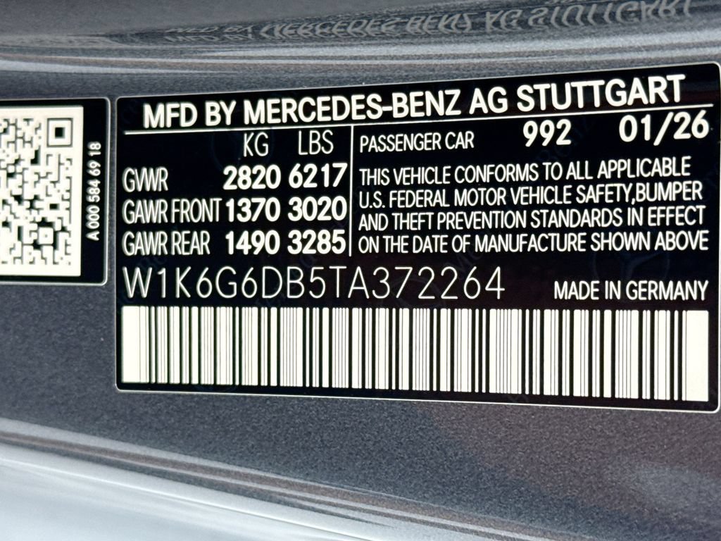 New 2026 Mercedes-Benz S 500 4MATIC image 35