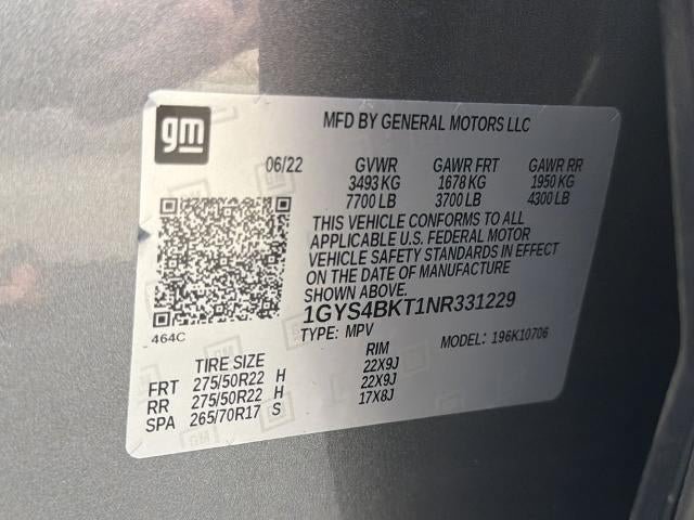 Certified 2022 Cadillac Escalade Premium Luxury AWD/4WD image 37