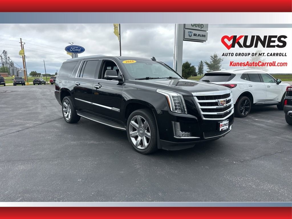 Used 2018 Cadillac Escalade ESV Luxury AWD/4WD video 1