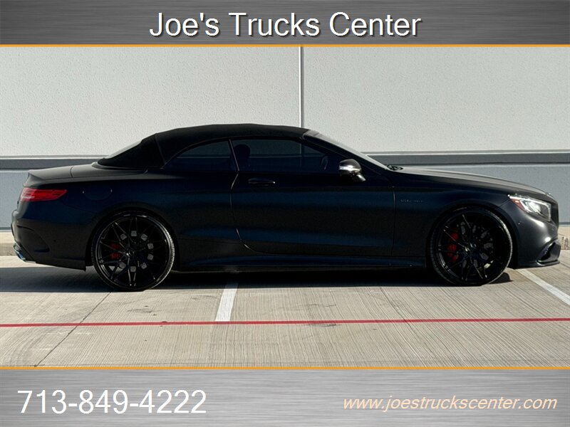 Used 2017 Mercedes-Benz S 63 AMG 4MATIC Cabriolet w/ Driver Assistance Package image 22