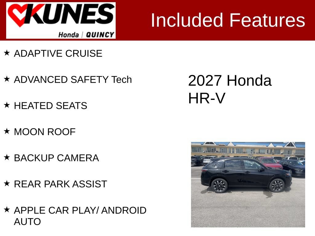 New 2027 Honda HR-V EX-L image 2
