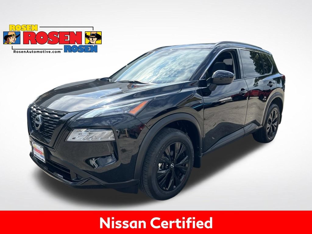Certified 2023 Nissan Rogue SV w/ SV Premium B Package AWD/4WD 360° Tour