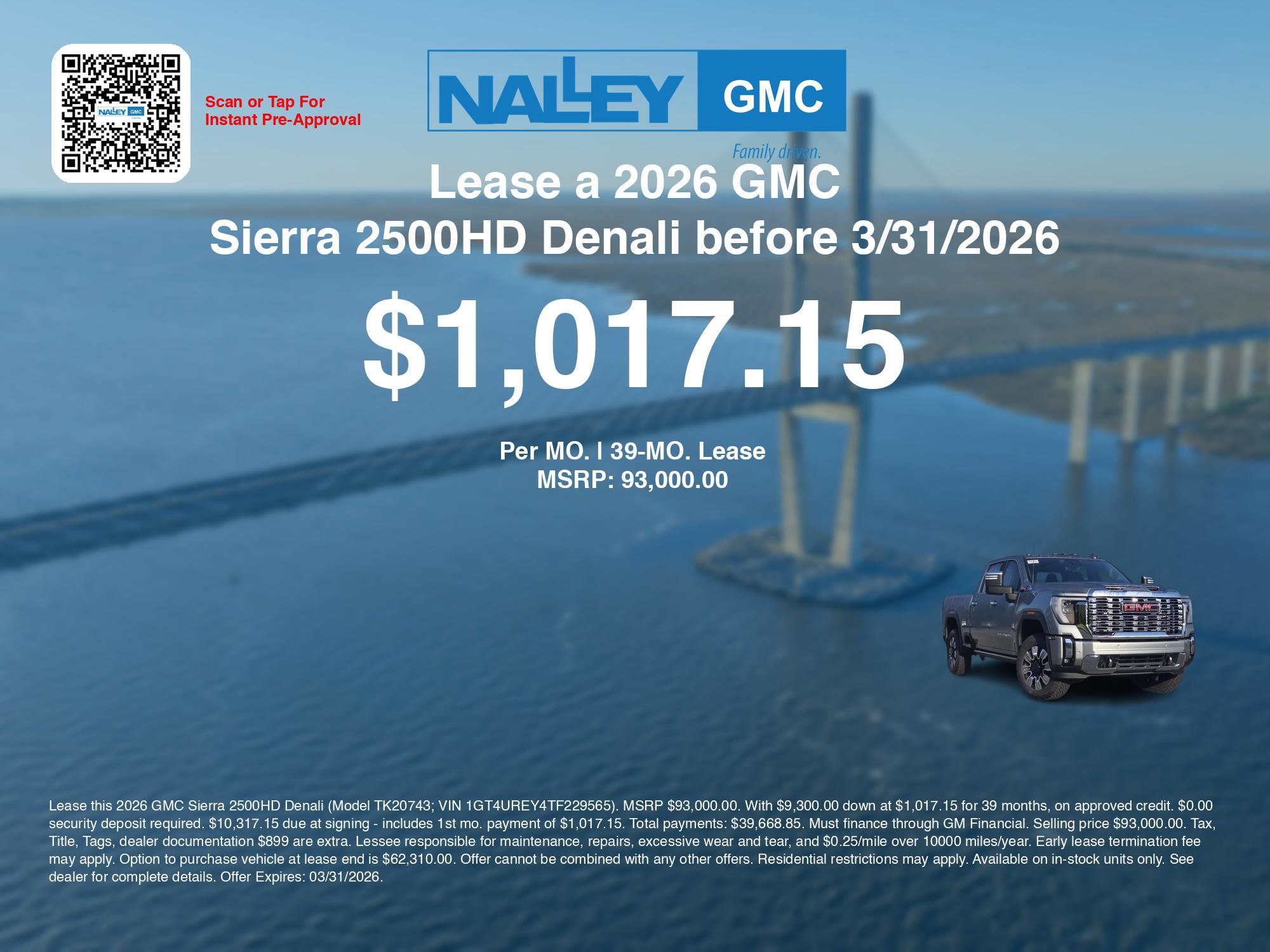 New 2026 GMC Sierra 2500 Denali w/ Denali Reserve Package image 3