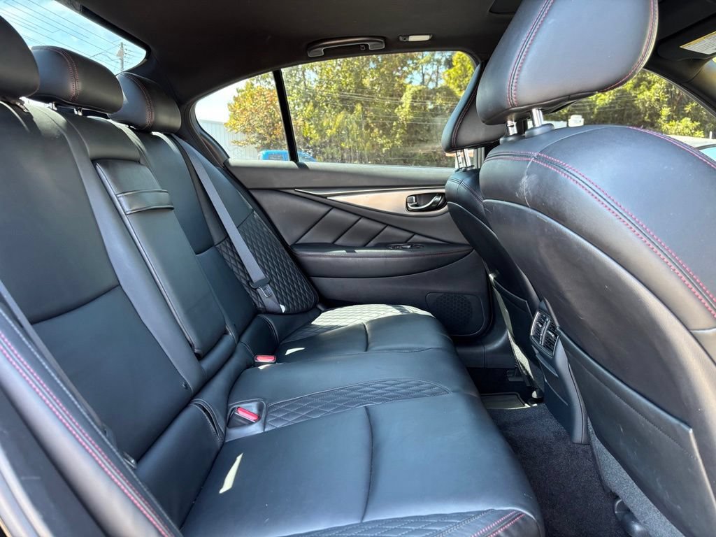 Used 2018 INFINITI Q50 Red Sport 400 AWD/4WD image 28