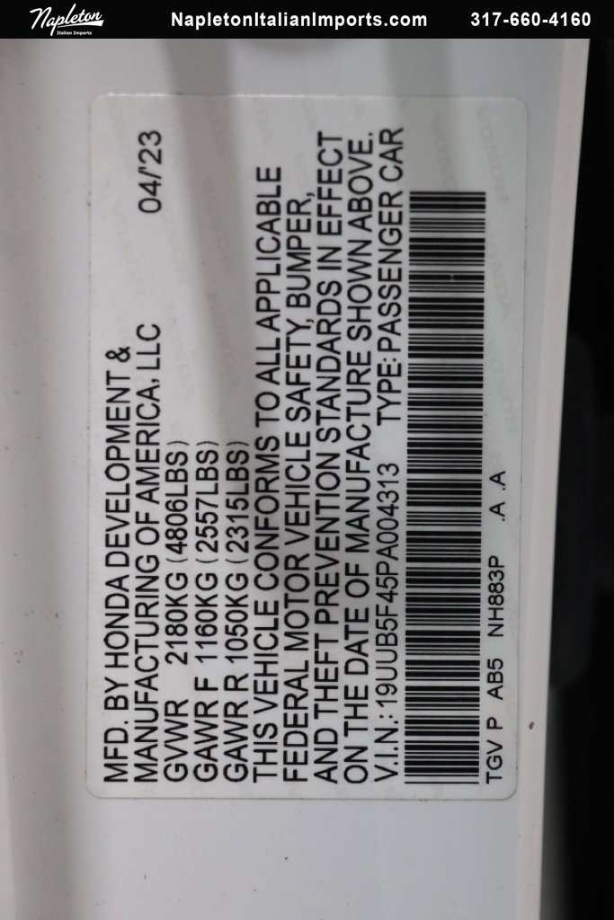 Used 2023 Acura TLX w/ Technology Package FWD image 33