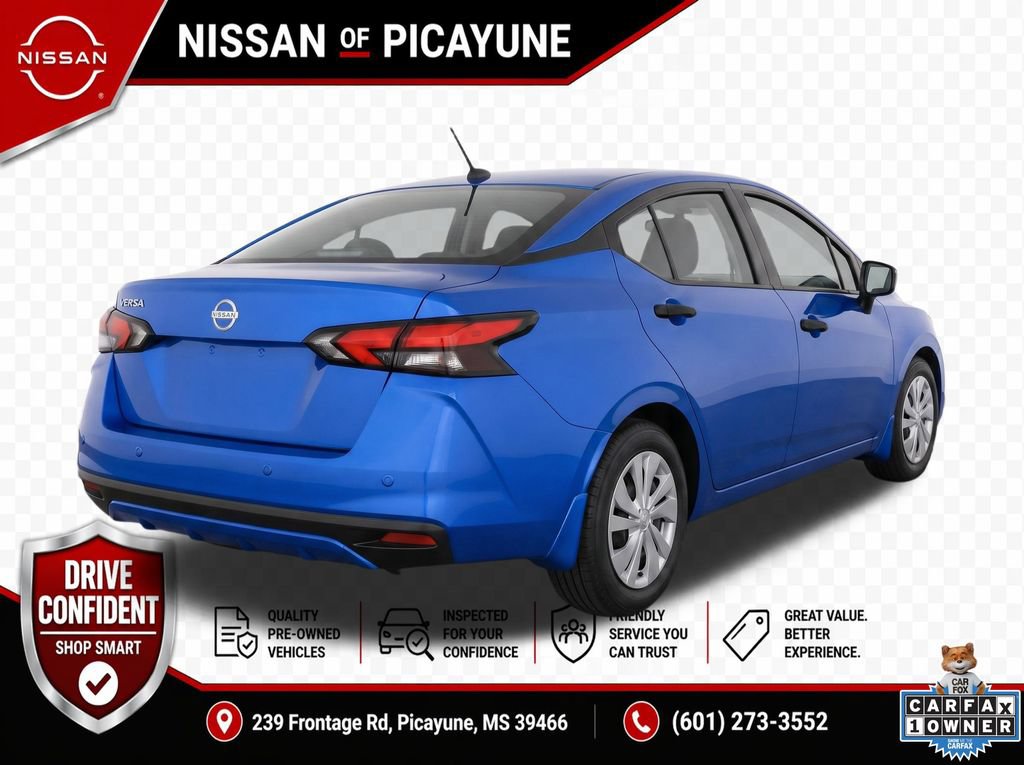 Certified 2023 Nissan Versa S w/ Trunk Package FWD image 6