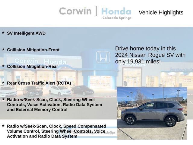 Used 2024 Nissan Rogue SV image 6