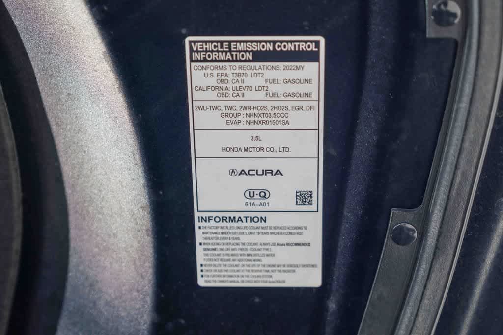 Used 2022 Acura MDX FWD image 27