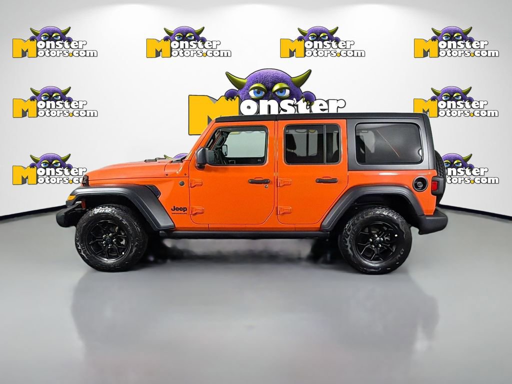 Used 2023 Jeep Wrangler Unlimited Sport w/ Uconnect 4C Nav & Sound Group AWD/4WD image 8