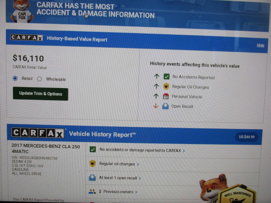 Used 2017 Mercedes-Benz CLA 250 4MATIC image 13