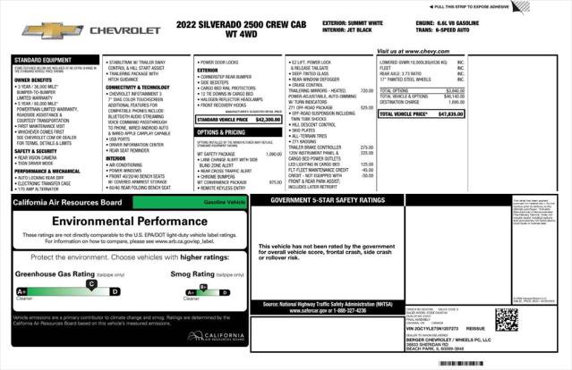 Used 2022 Chevrolet Silverado 2500 W/T w/ WT Convenience Package image 4