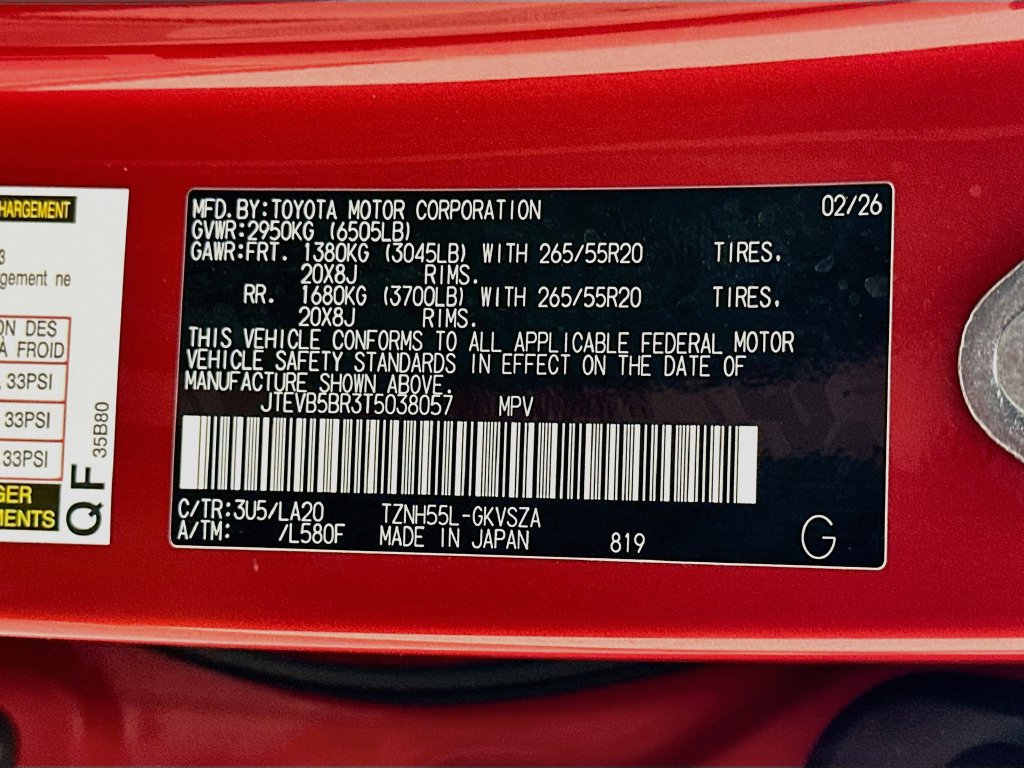 Certified 2026 Toyota 4Runner Limited AWD/4WD image 33