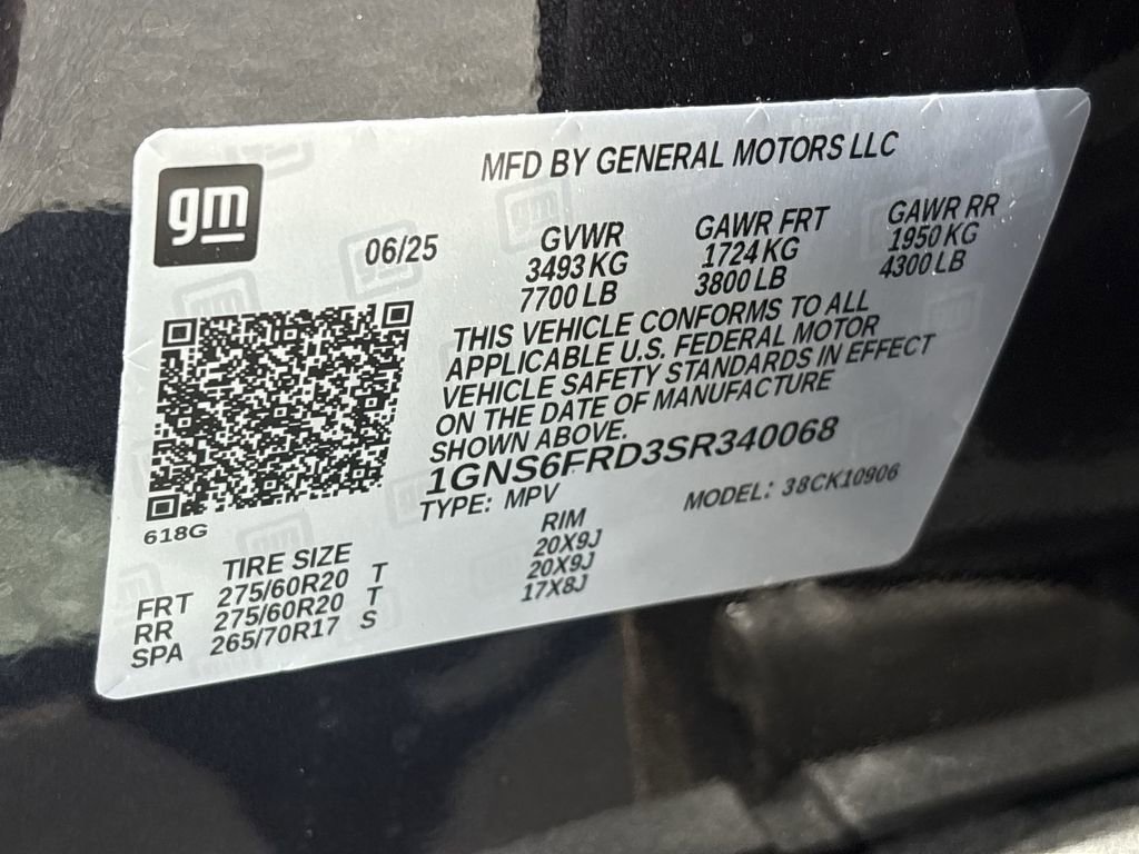 New 2025 Chevrolet Suburban Premier image 36