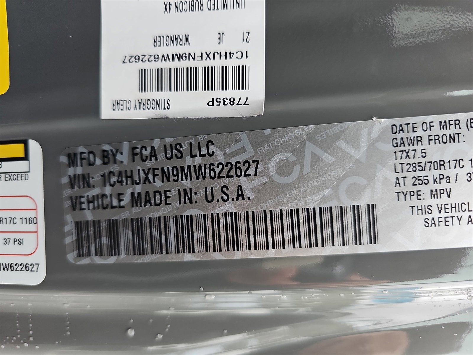 Used 2021 Jeep Wrangler Unlimited Rubicon image 35