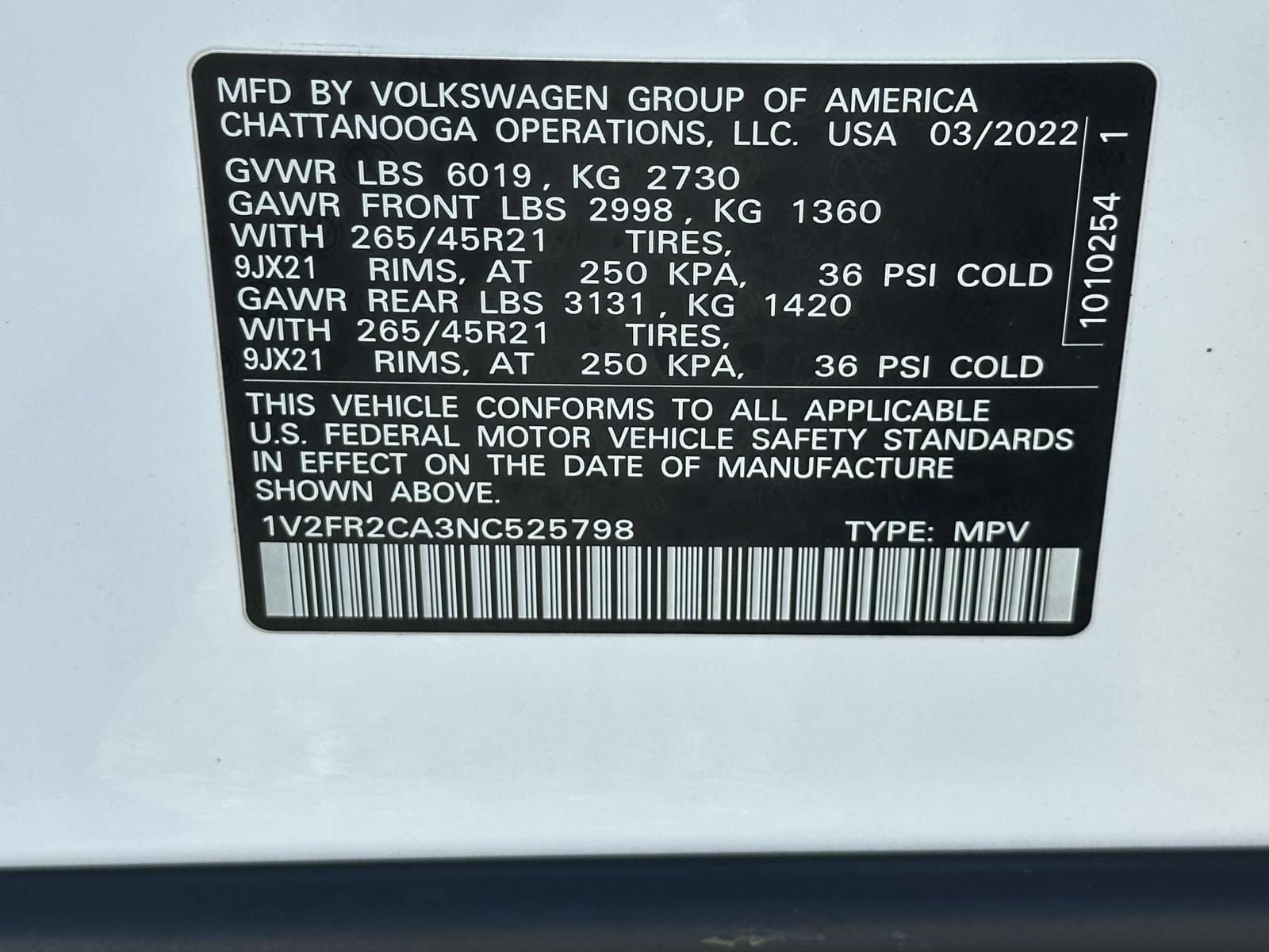 Used 2022 Volkswagen Atlas SEL Premium AWD/4WD image 31