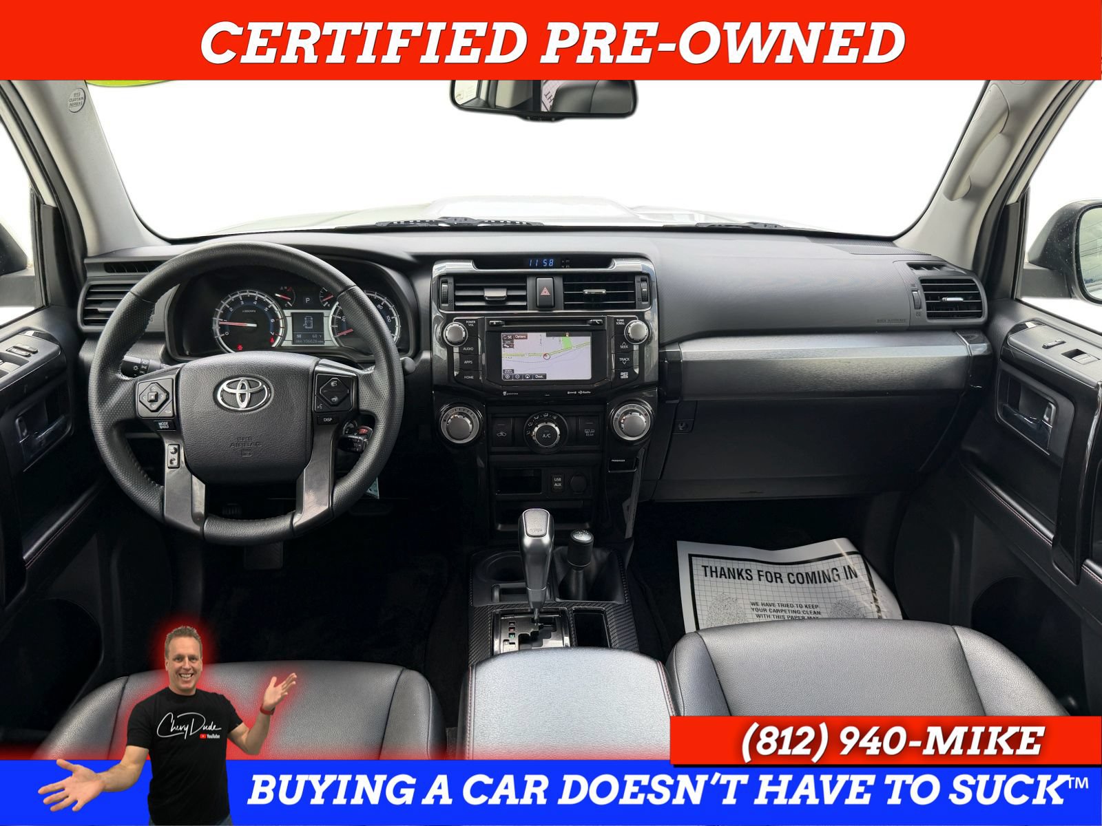 Used 2018 Toyota 4Runner TRD Off-Road Premium AWD/4WD image 14