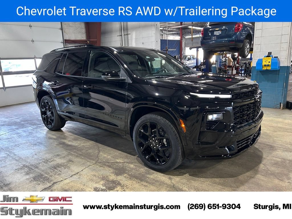 New 2026 Chevrolet Traverse RS w/ LPO, Floor Liner Package AWD/4WD video 1