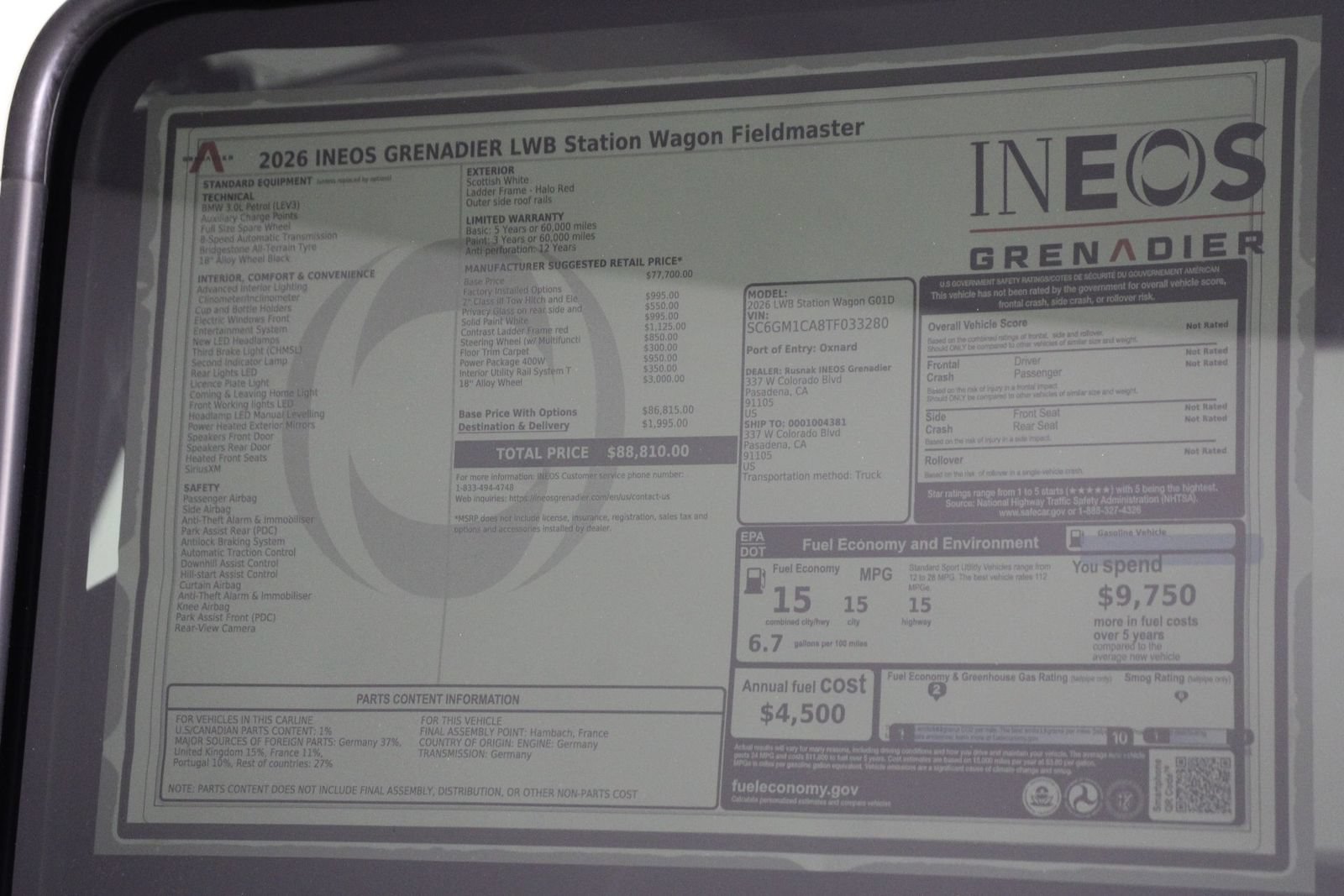 New 2026 INEOS Grenadier AWD/4WD image 23